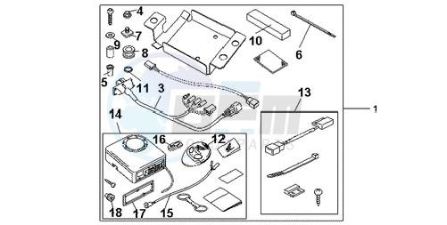 KIT ALARM SYSTEM blueprint