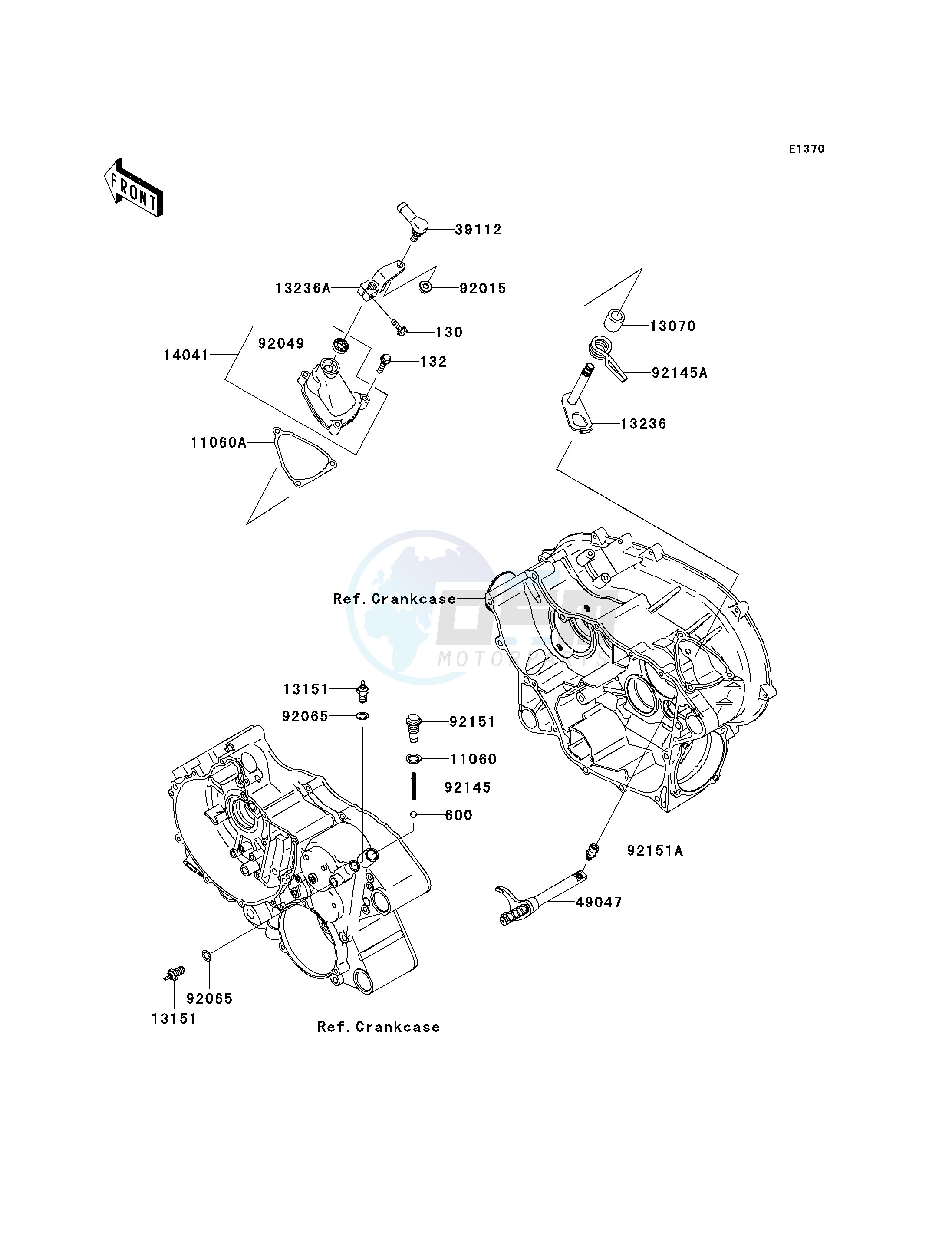 GEAR CHANGE MECHANISM blueprint