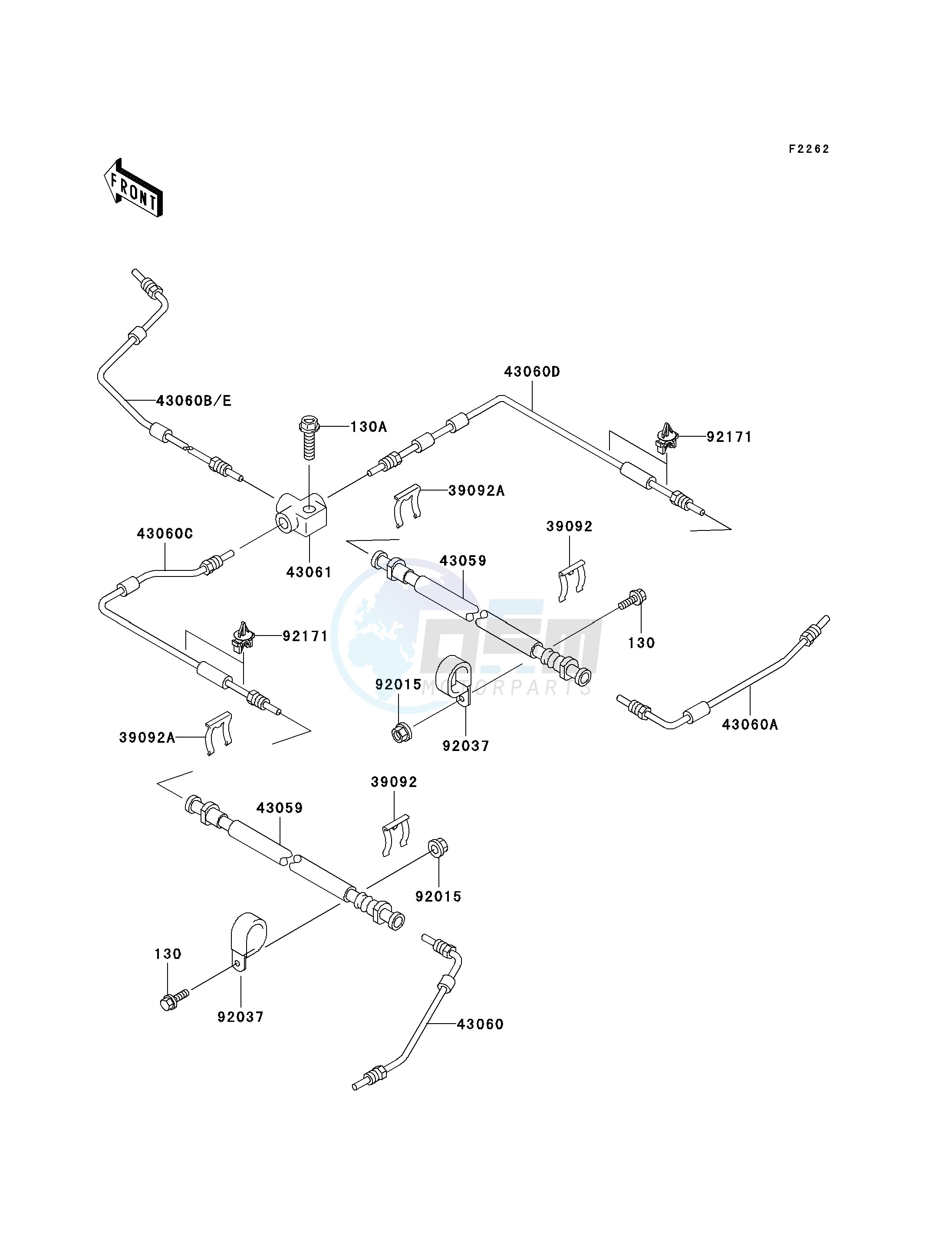 BRAKE PIPING image