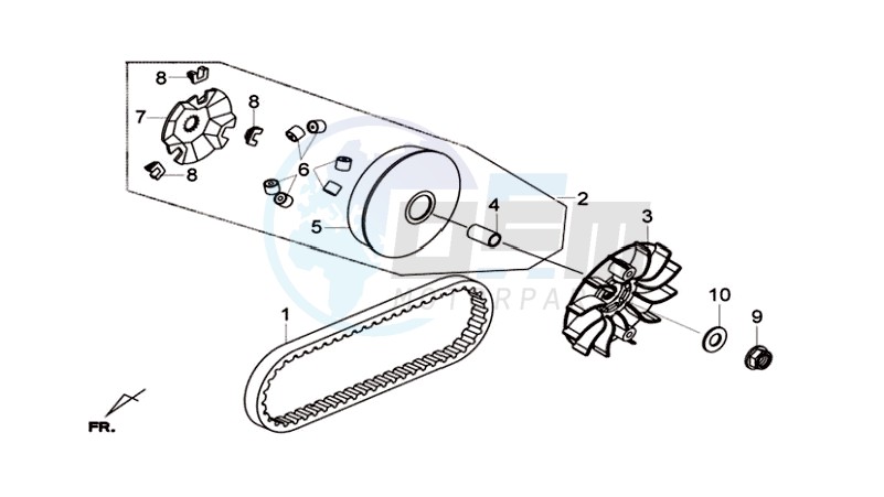 CLUTCH / V BELT image