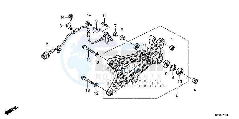 SWINGARM blueprint