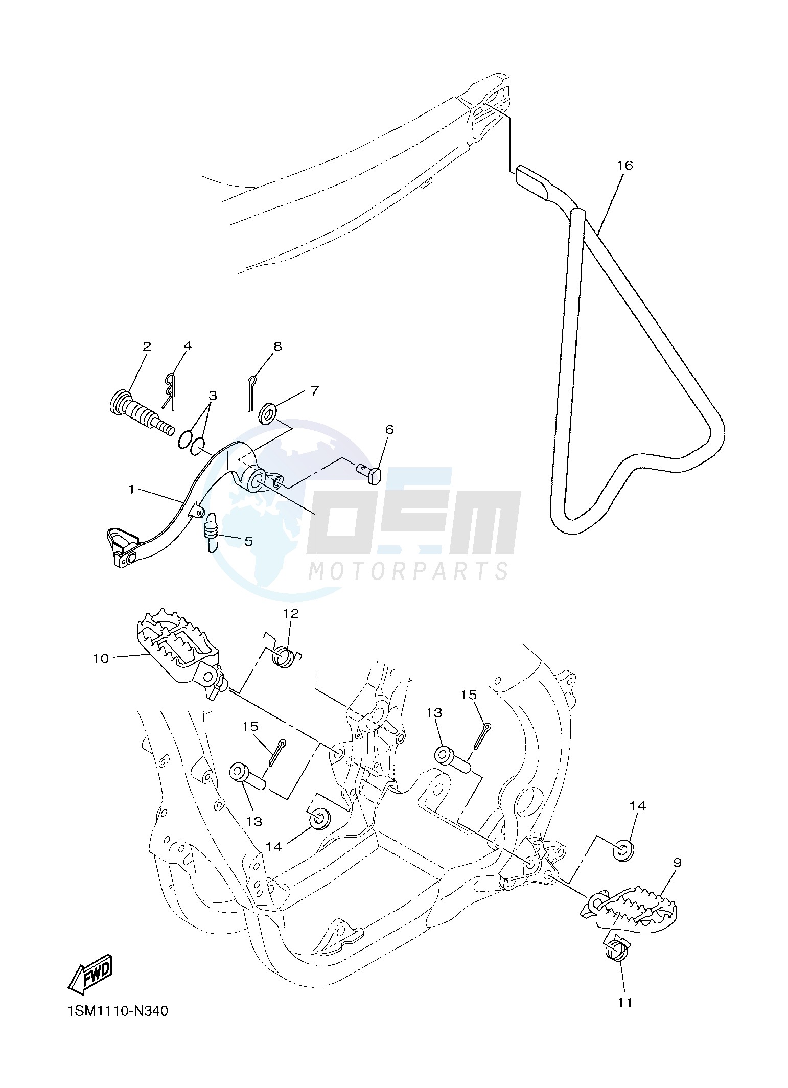 STAND & FOOTREST image