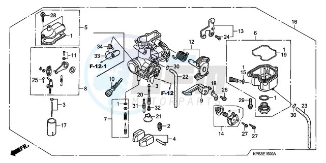 CARBURETOR blueprint