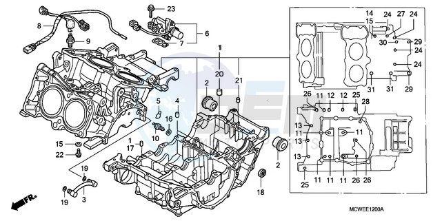 CRANKCASE blueprint