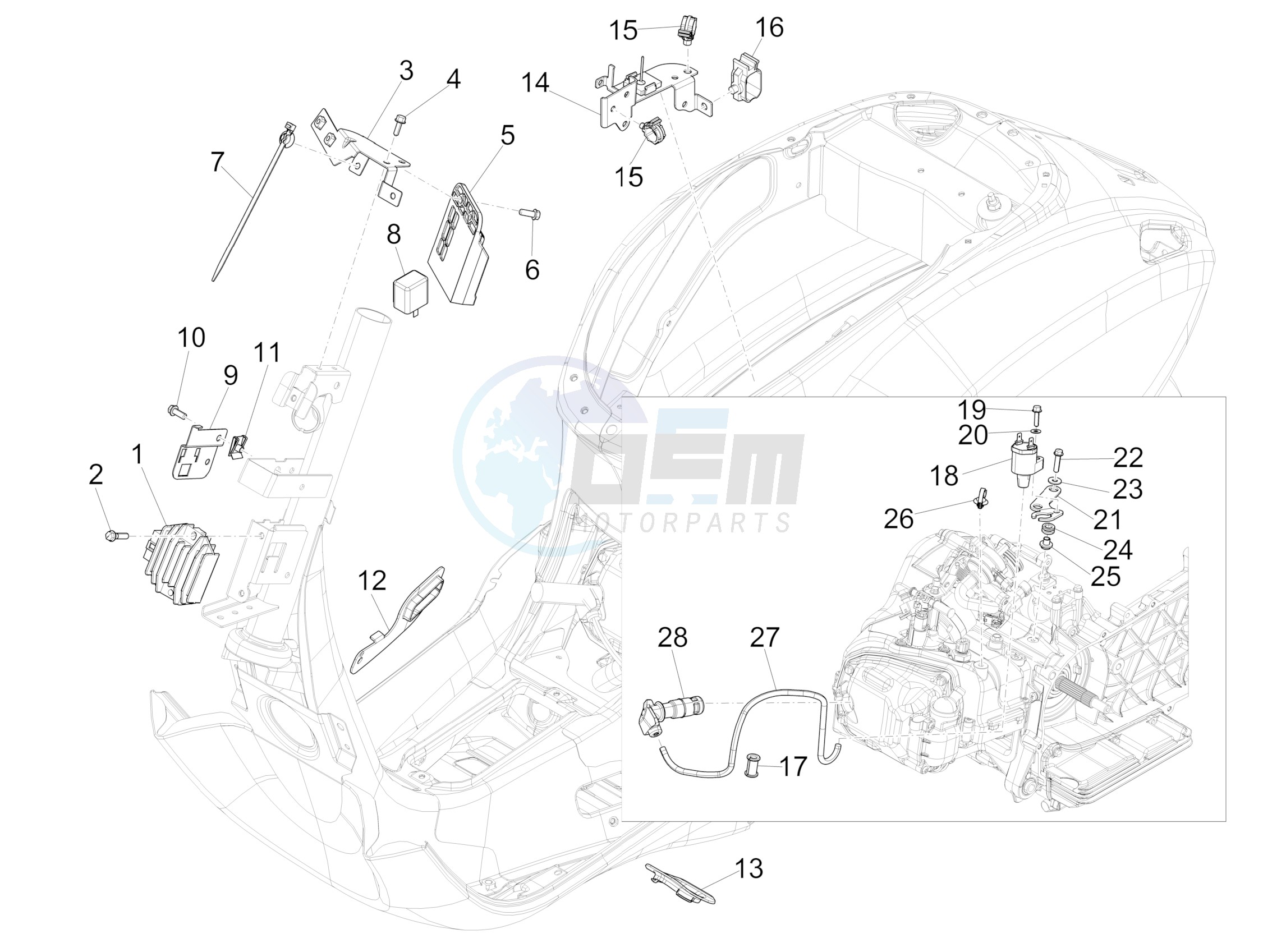 Voltage Regulators - Electronic Control Units (ecu) - H.T. Coil blueprint