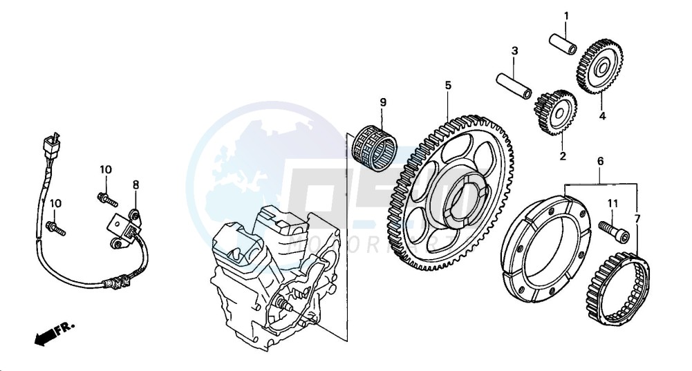 PULSE GENERATOR/ STARTING CLUTCH image