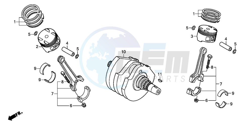 CRANKSHAFT/PISTON image