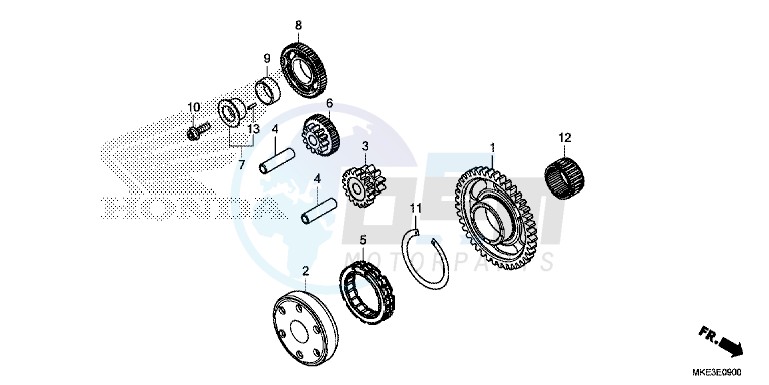 STARTING CLUTCH blueprint