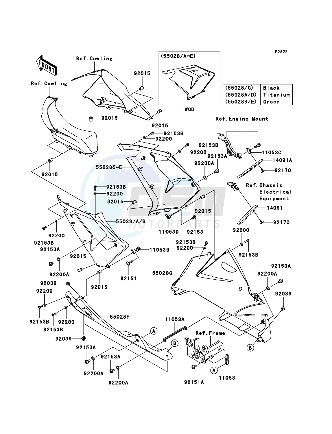 Cowling Lowers blueprint