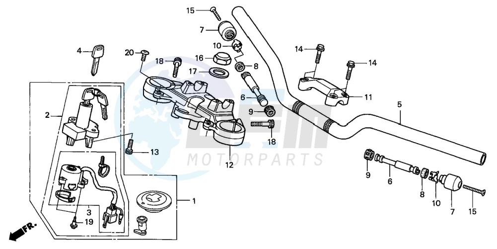 HANDLE PIPE/TOP BRIDGE blueprint