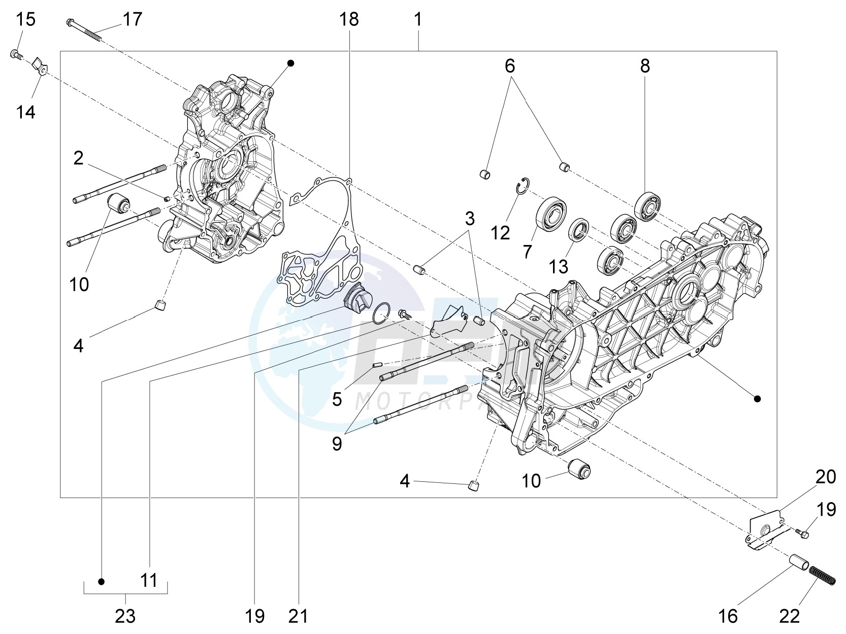 Crankcase blueprint