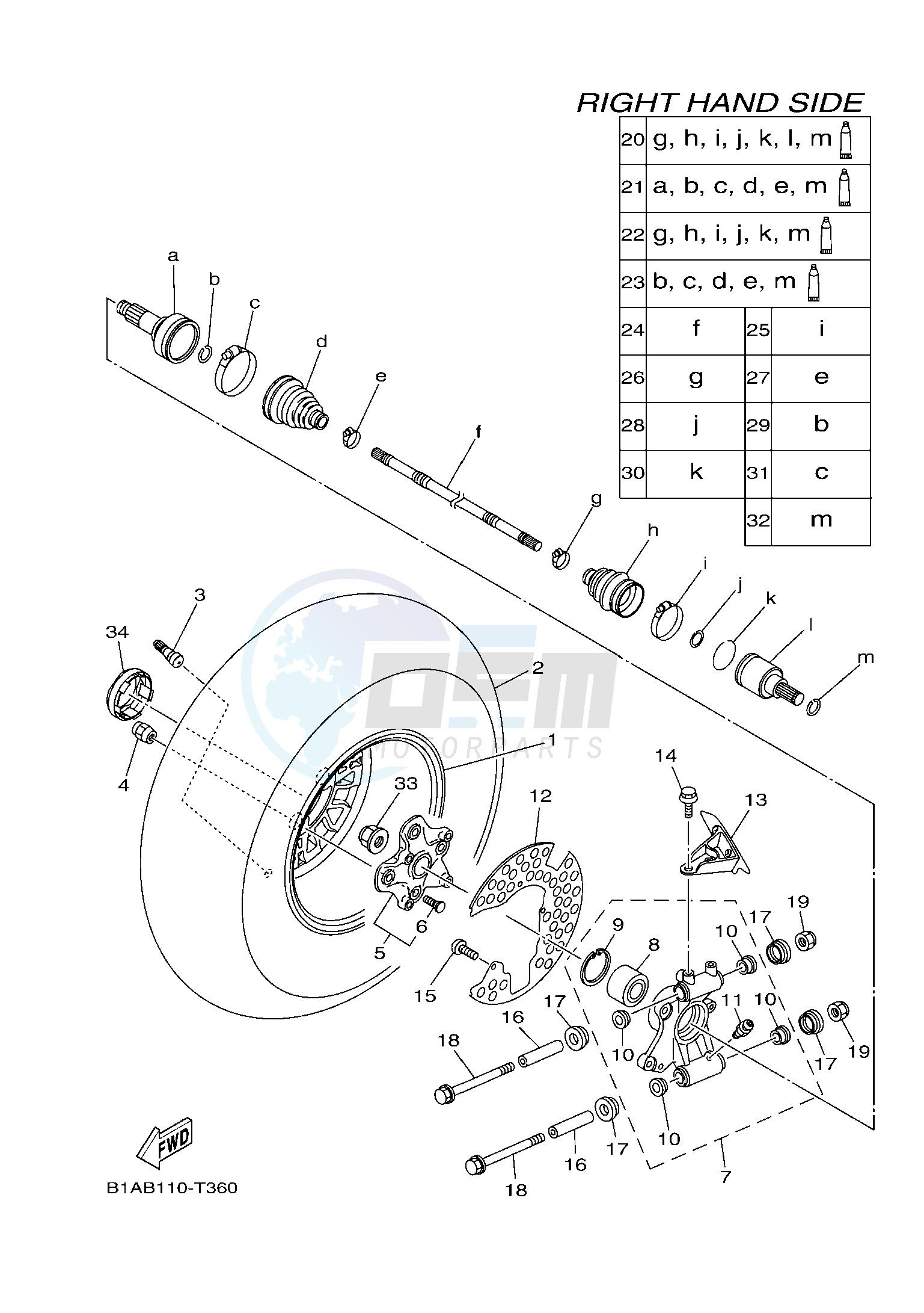 REAR WHEEL 2 blueprint