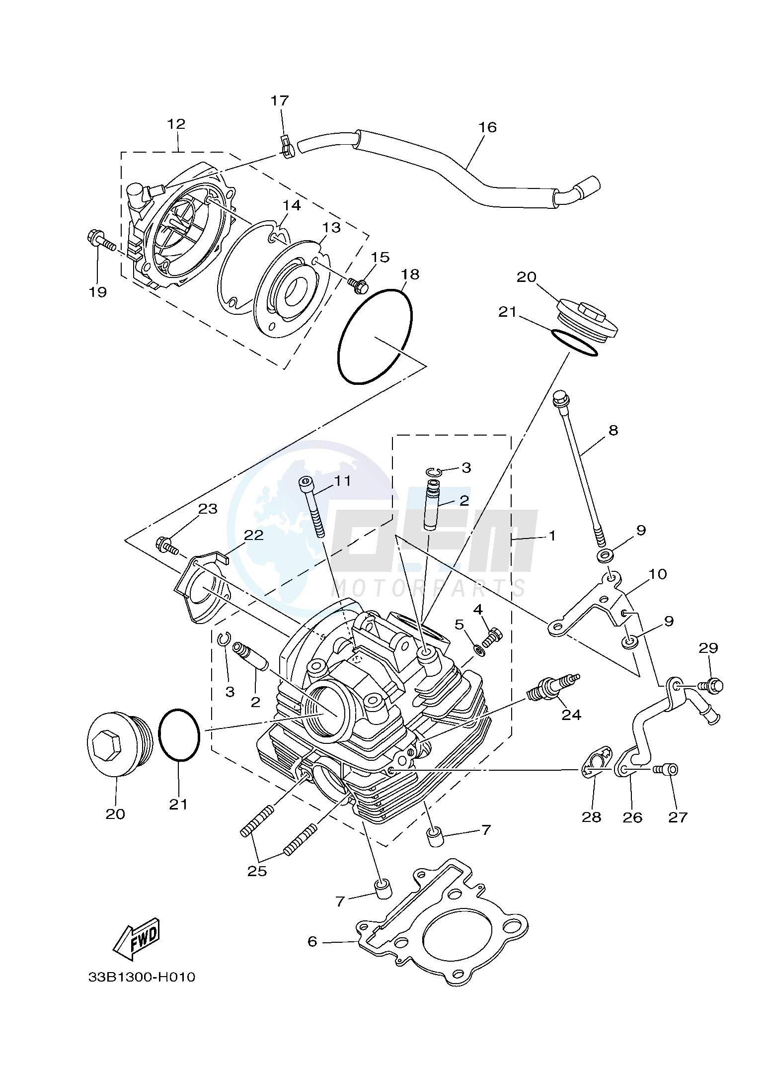 CYLINDER HEAD image