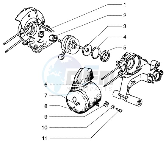 Cooling-hood-main bearings blueprint
