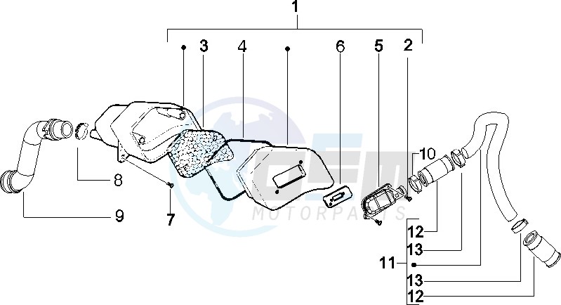 Secondairy air box image