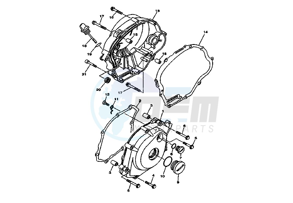 CRANKCASE COVER image