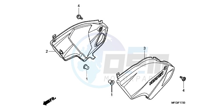 SIDE COVER blueprint