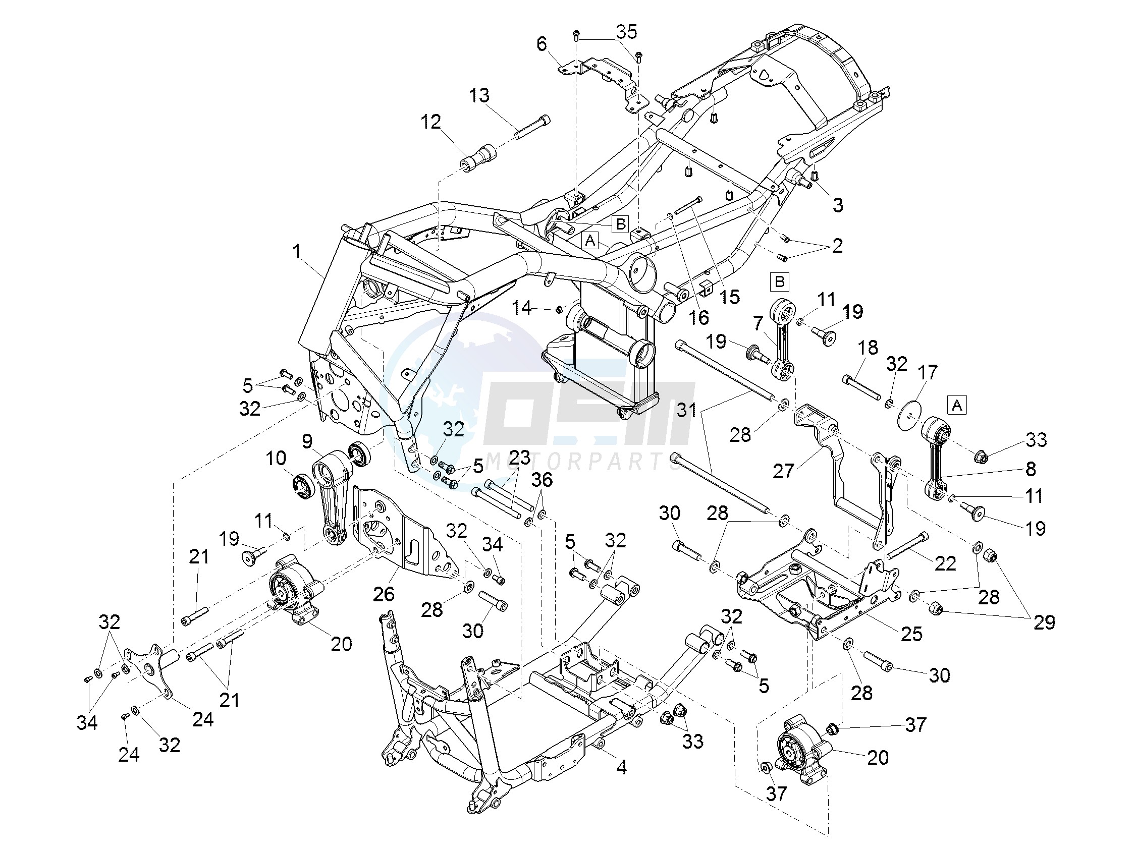 Frame blueprint