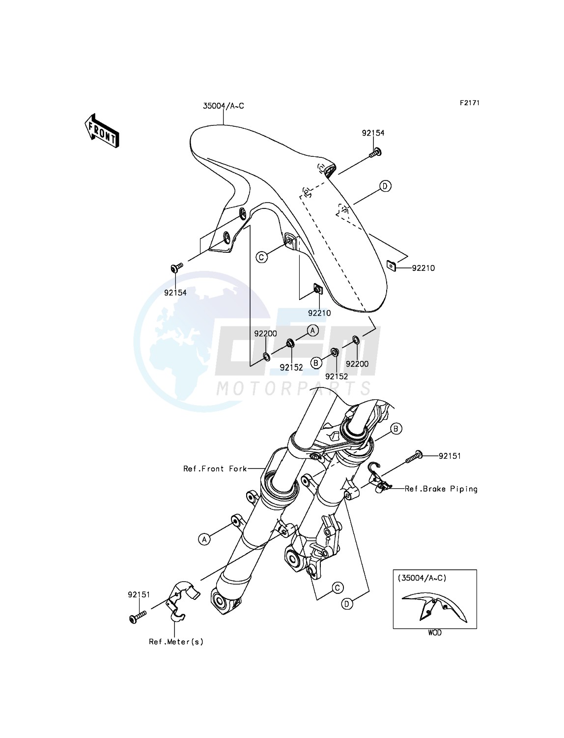 Front Fender(s) blueprint