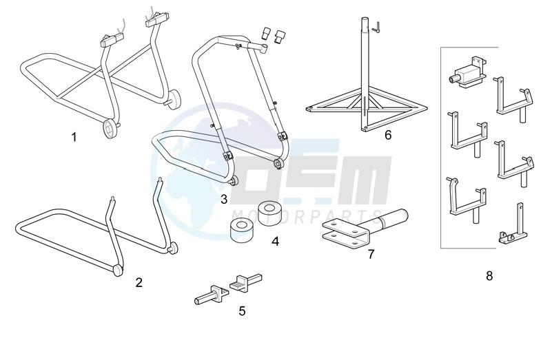 Engine and Motorbike Stands image