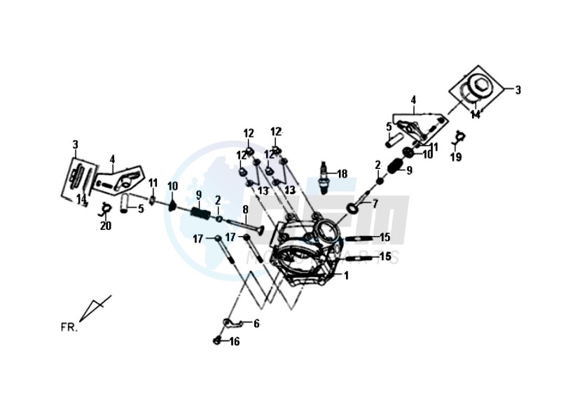 CYLINDER HEAD CPL image