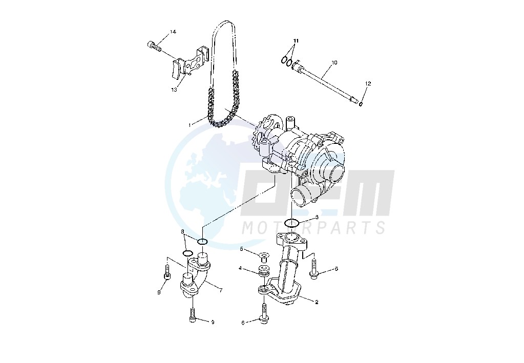 OIL PUMP blueprint