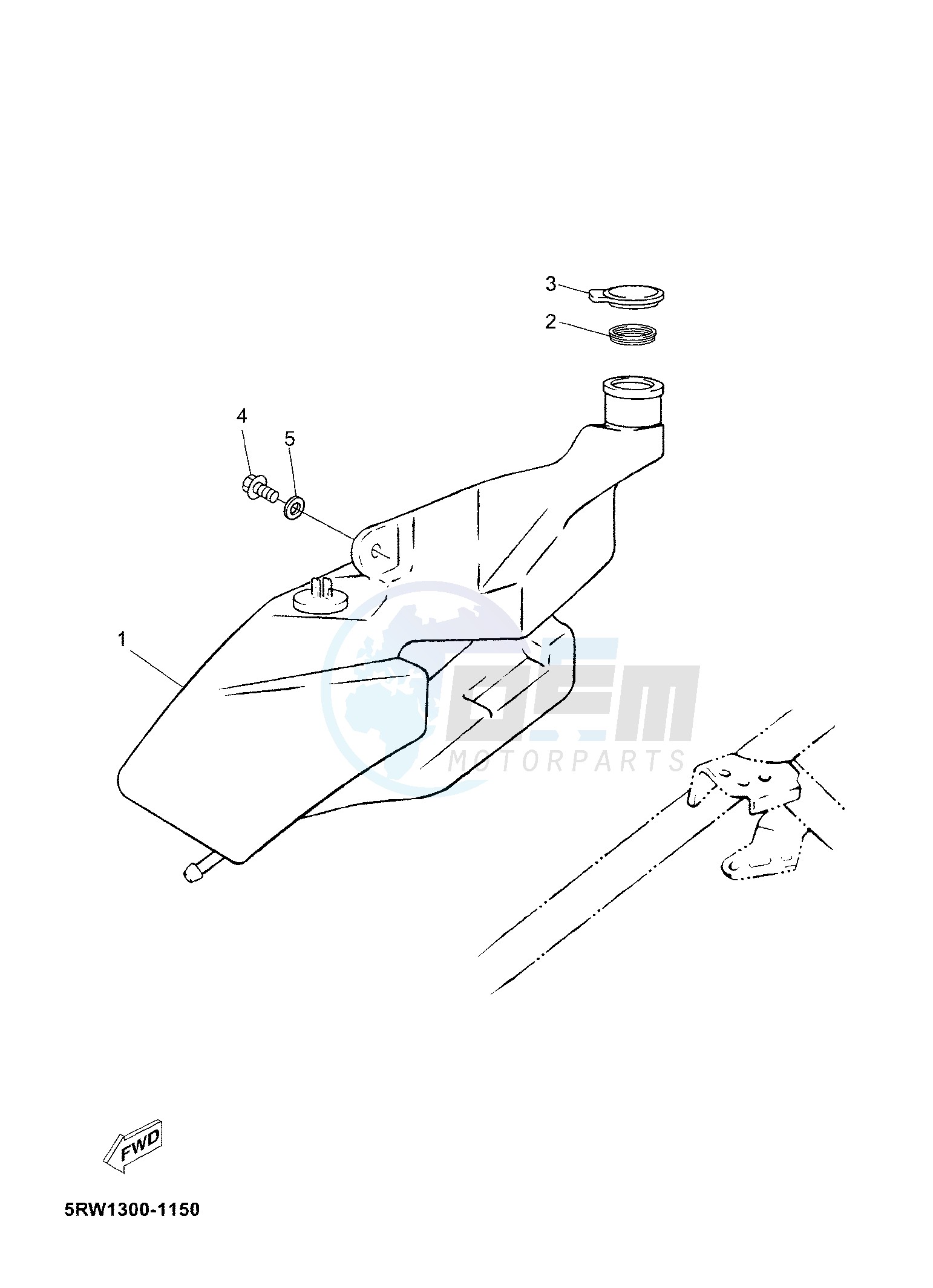 OIL TANK blueprint