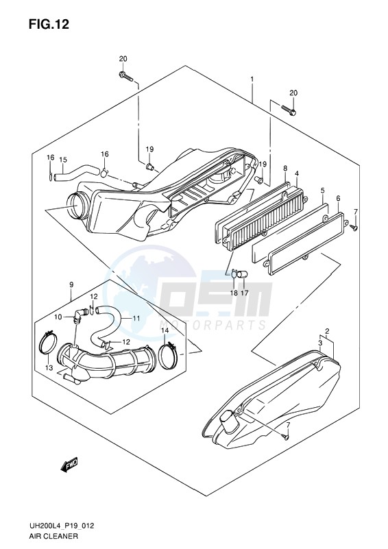 AIR CLEANER image