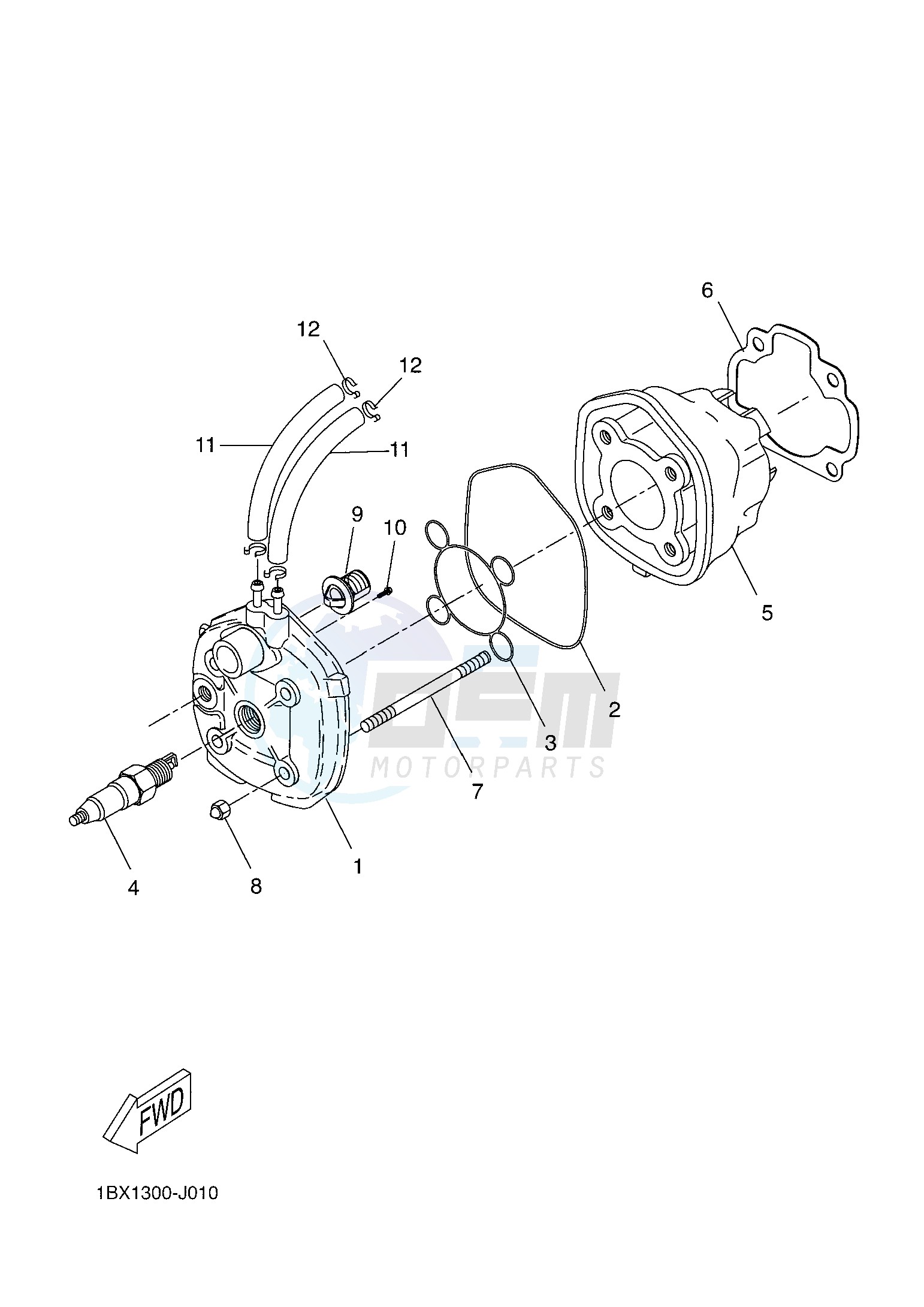 CYLINDER HEAD blueprint