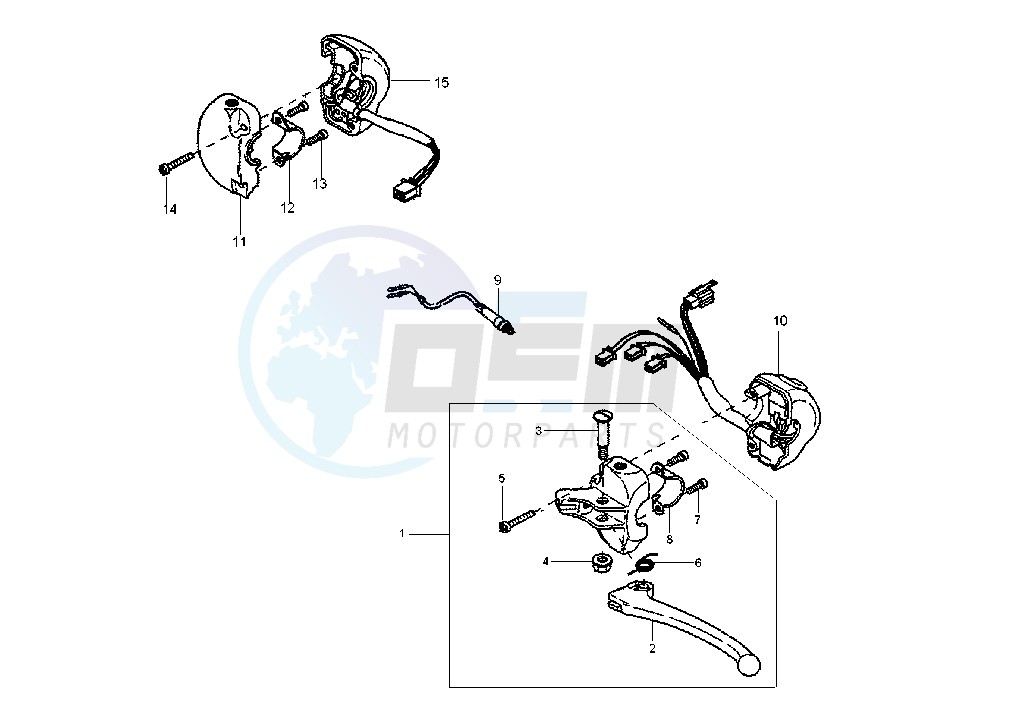 HANDLE SWITCH- LEVER image