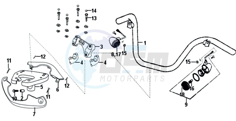 HEADLIGHT COVER / MIRRORS /  SWITCHES blueprint