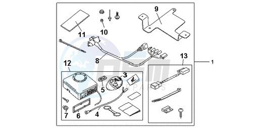 KIT ALARM SYS blueprint