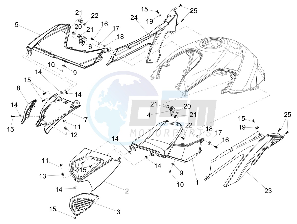 Side fairing image