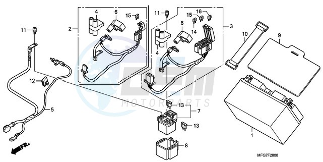 BATTERY blueprint