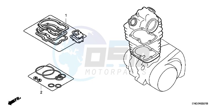 GASKET KIT A blueprint