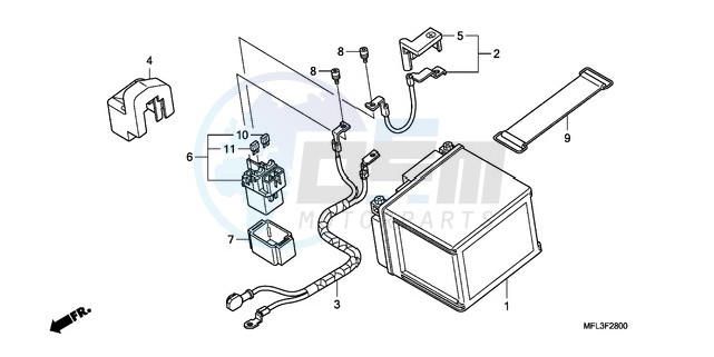 BATTERY (CBR1000RR) image