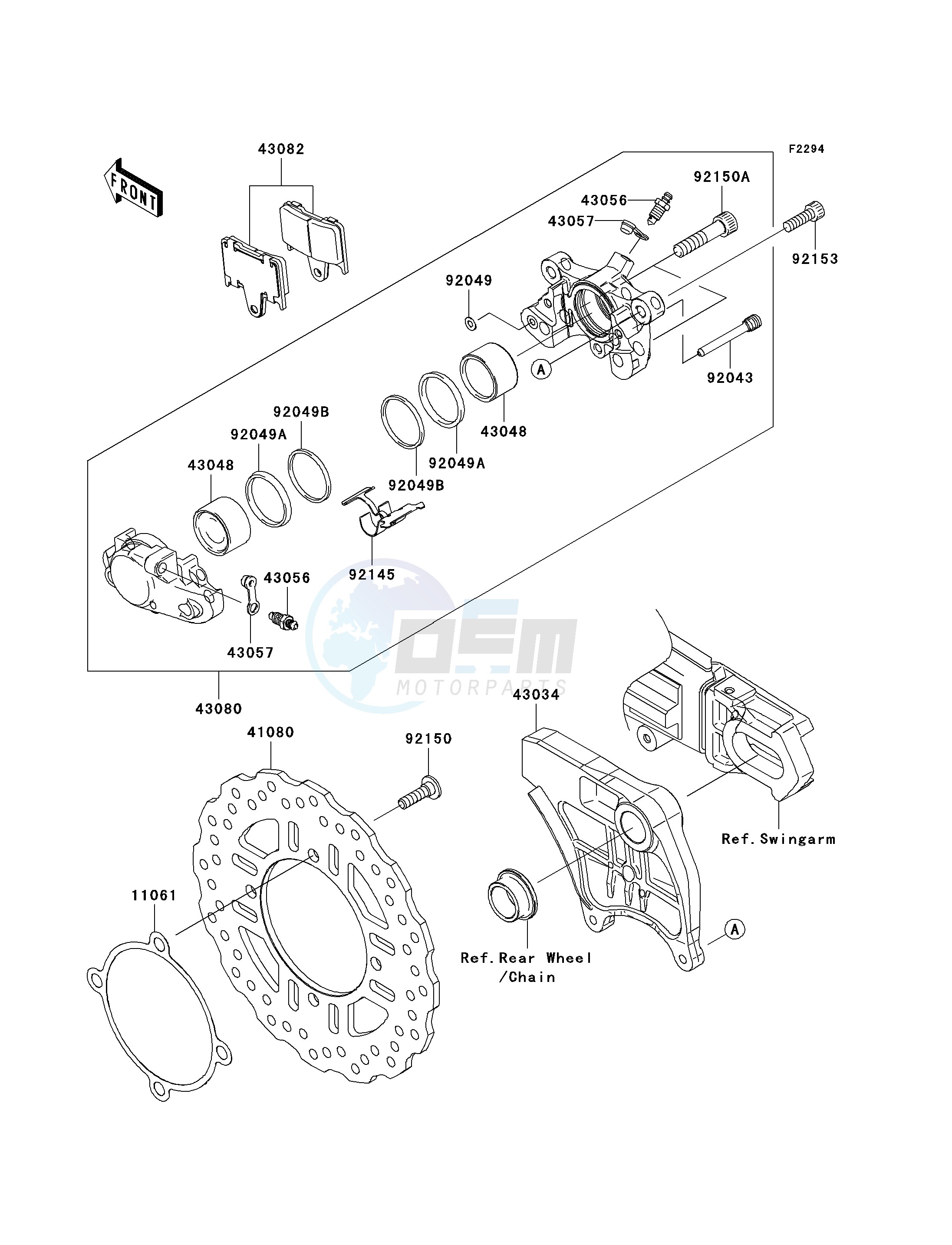 REAR BRAKE blueprint