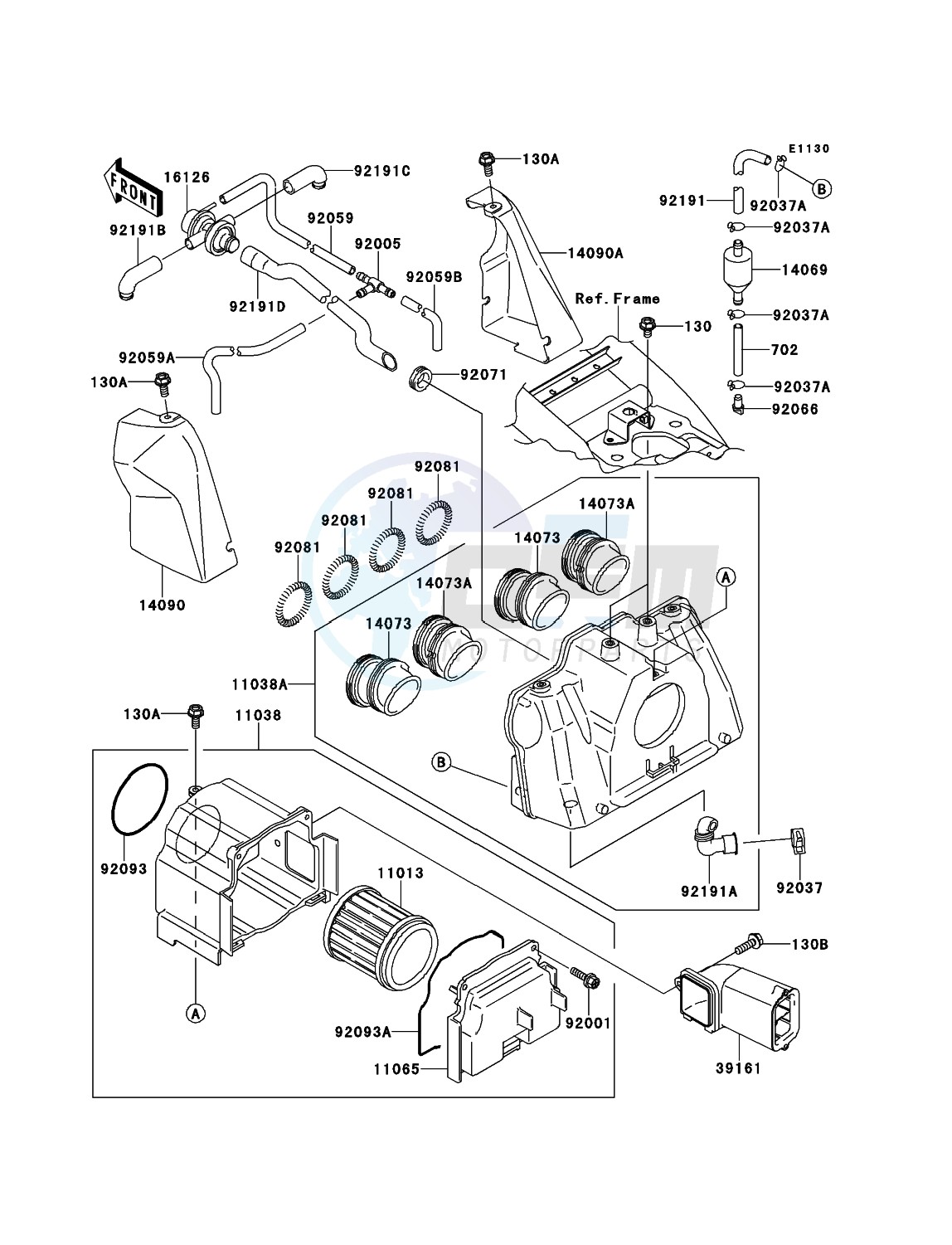 Air Cleaner blueprint