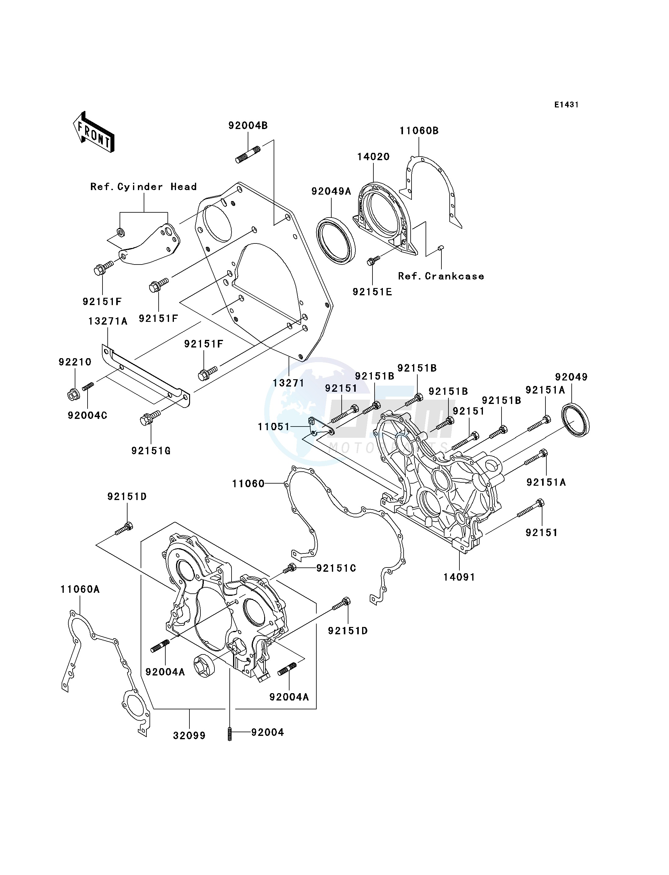 ENGINE COVER-- S- - image