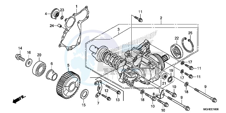 SIDE GEAR CASE blueprint