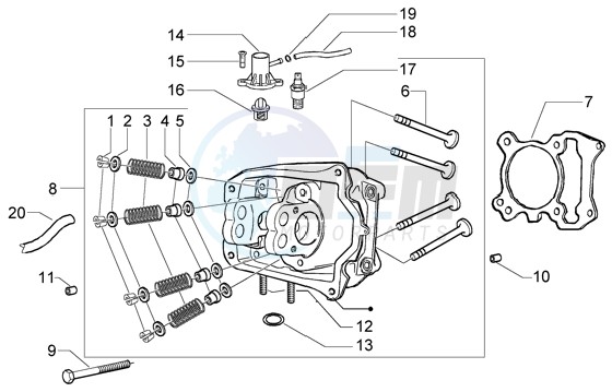 Head-valves blueprint