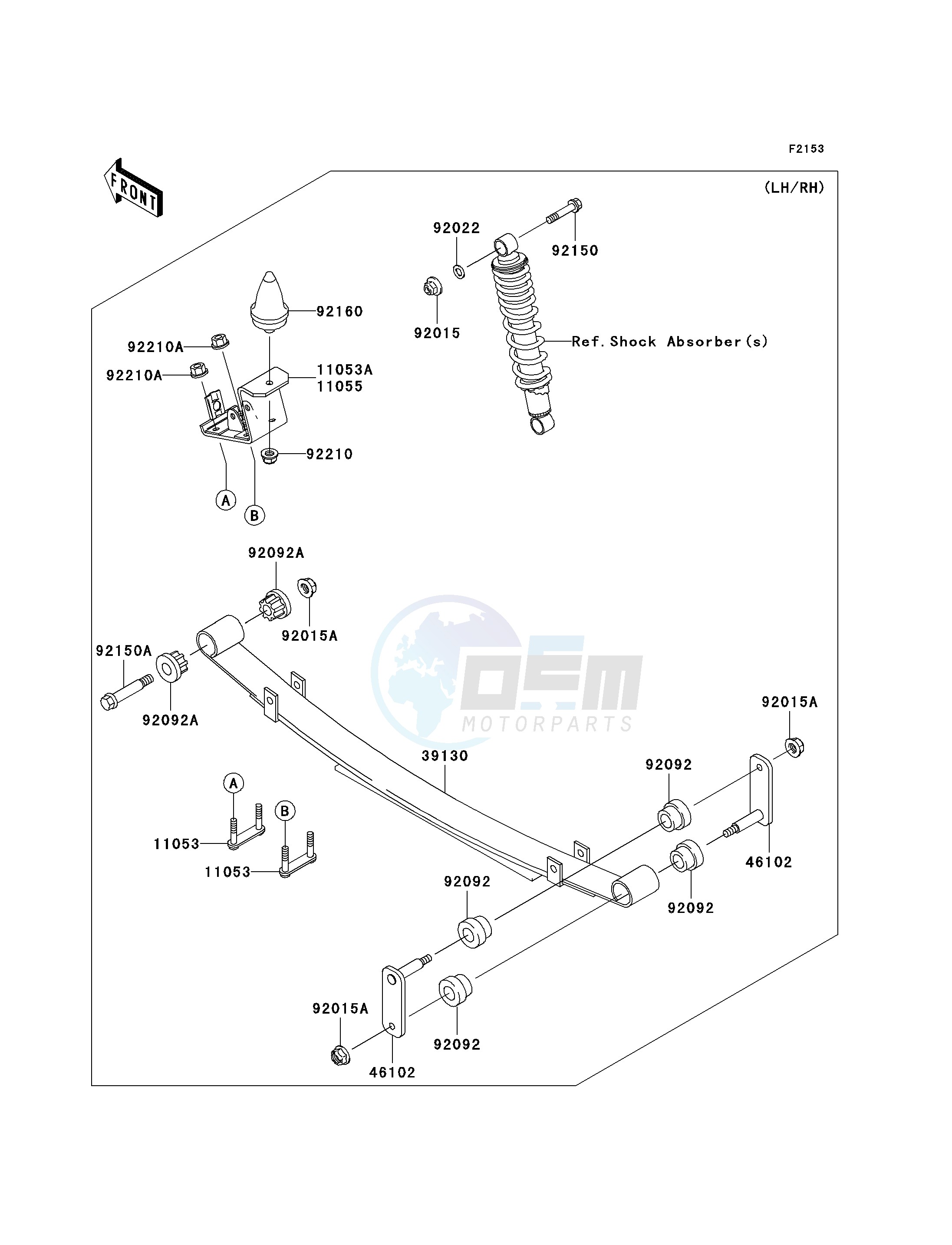 REAR SUSPENSION blueprint