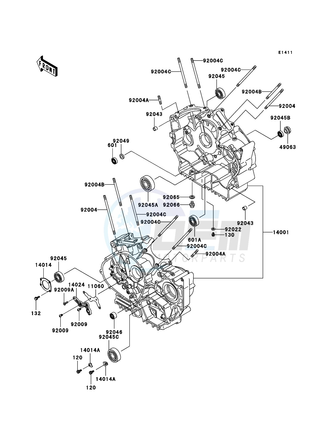 Crankcase blueprint