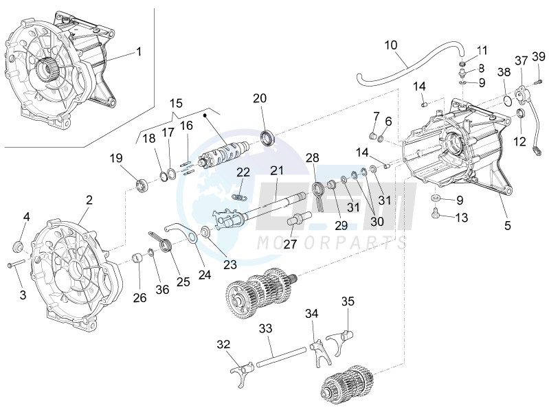 Gear box / Selector / Shift cam image