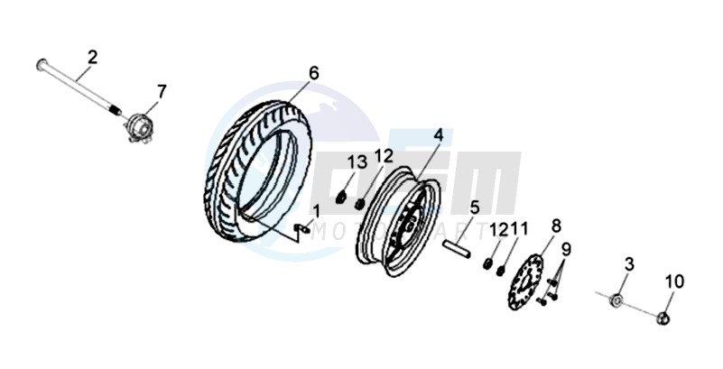 FRONT WHEEL image