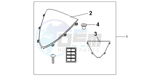 WINDSCREEN CLEAR blueprint