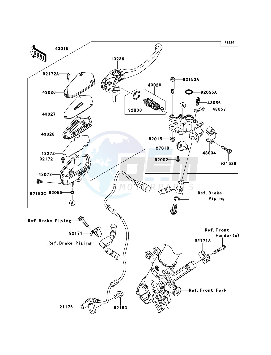 Front Master Cylinder image