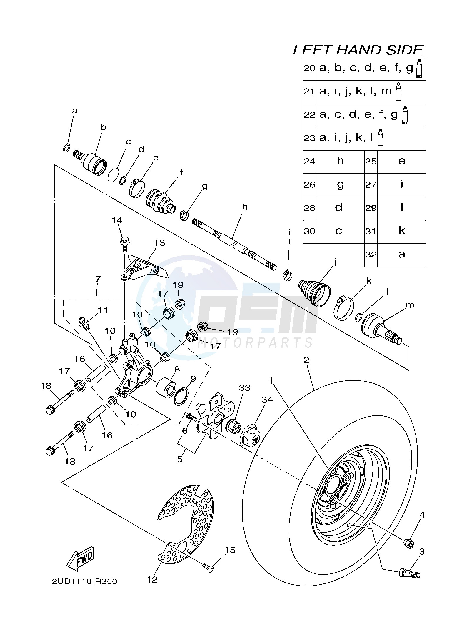 REAR WHEEL blueprint