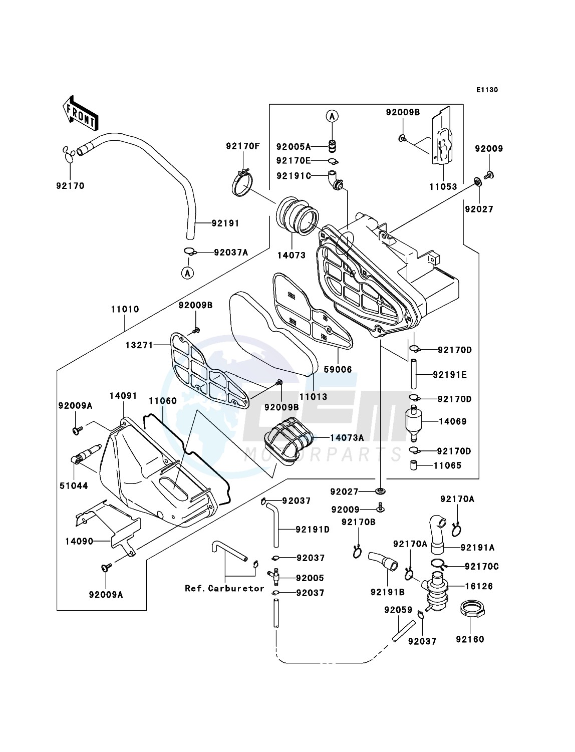 Air Cleaner blueprint