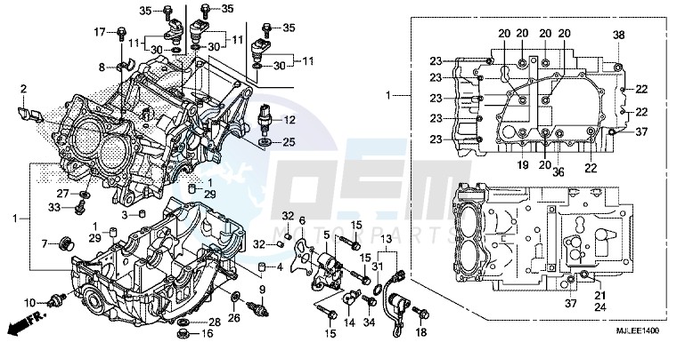 CRANKCASE blueprint